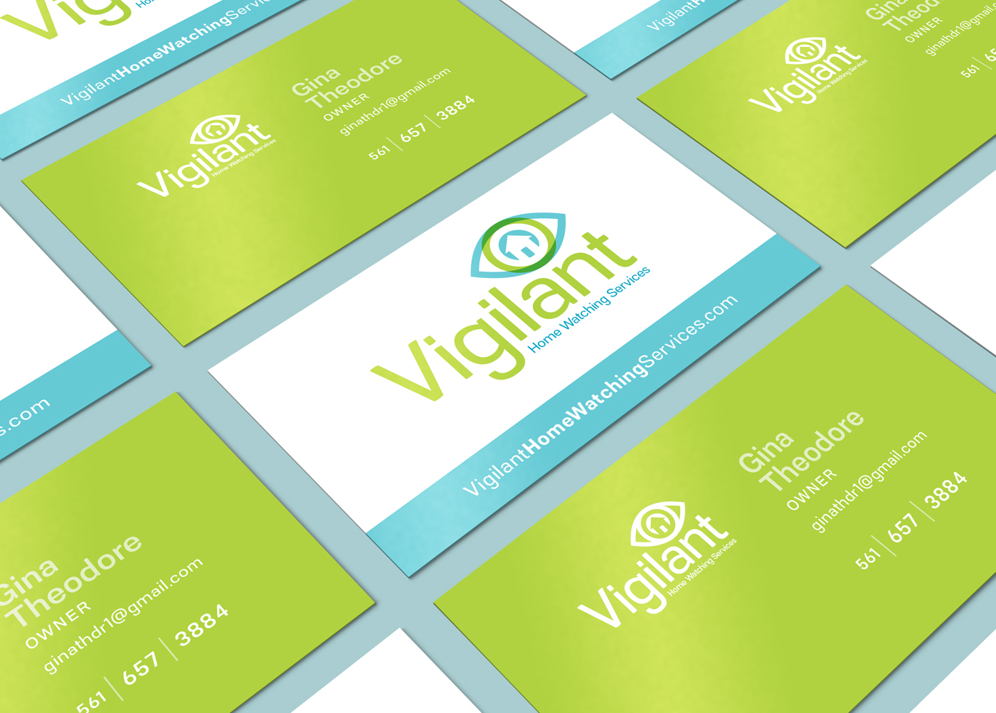 Vigilant Logo & Business Card